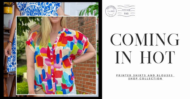 Printed tops